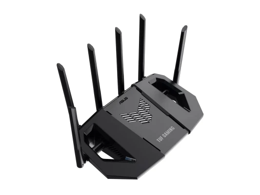 ASUS TUF Gaming BE9400 Router  |  Wi-Fi 7  |  2.4 GHz, 5 GHz, 6 GHz  |  AiMesh  |  4× RJ-45  |  MU-MIMO