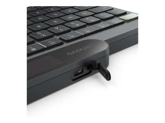 Lenovo Самозаряжающаяся Bluetooth Клавиатура-УС Евро  |  Клавиатура  |  Bluetooth  |  США Евро  |  Черный