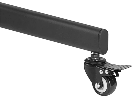 Goobay Floor stand  |  TV Presentation Stand Basic, Size L  |  Height adjustment  |  37-70 "  |  Maximum weight (capacity) 35 kg  |  Black