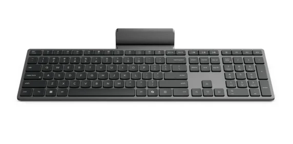 Lenovo 700 Modern Multi-Device Wireless Keyboard-US English  |  Keyboard  |  Wireless  |  US English  |  Bluetooth  |  Luna Grey