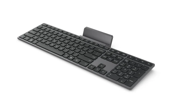 Lenovo 700 Modern Multi-Device Wireless Keyboard-US English  |  Keyboard  |  Wireless  |  US English  |  Bluetooth  |  Luna Grey