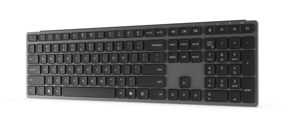 Lenovo 700 Modern Multi-Device Wireless Keyboard-US English  |  Keyboard  |  Wireless  |  US English  |  Bluetooth  |  Luna Grey
