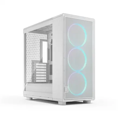 Fractal Design Case  |  Epoch XL  |  White TG RGB Clear Tint  |  ATX  |  Power supply included No