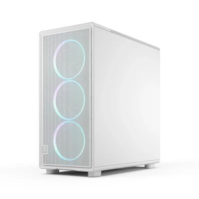 Fractal Design Case  |  Epoch XL  |  White TG RGB Clear Tint  |  ATX  |  Power supply included No