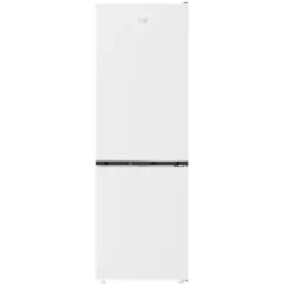 BEKO Refrigerator  |  B3RCNA344HW1  |  Energy efficiency class E  |  Free standing  |  Combi  |  Height 179.6 cm  |  No Frost system  |  Fridge net capacity 209 L  |  Freezer net capacity 92 L  |  Display  |  37 dB  |  White