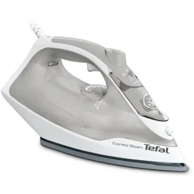 TEFAL Express Steam Iron  |  FV2863E1  |  Steam Iron  |  2500 W  |  Water tank capacity 270 ml  |  Continuous steam 30 g / min  |  Steam boost performance 200 g / min