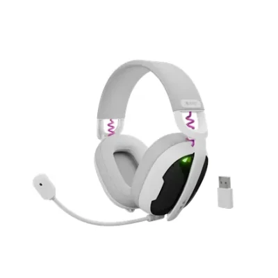 Genesis spēļu austiņas  |  Fury Fukiya F6  |  Bluetooth  |  Ap ausīm  |  Mikrofons  |  Bezvadu  |  Balta