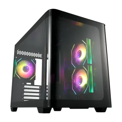 FSP Case  |  S380  |  Black  |  Mid Tower  |  Power supply included No