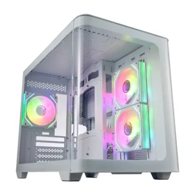FSP Case  |  S380  |  White  |  Mid Tower  |  Power supply included No