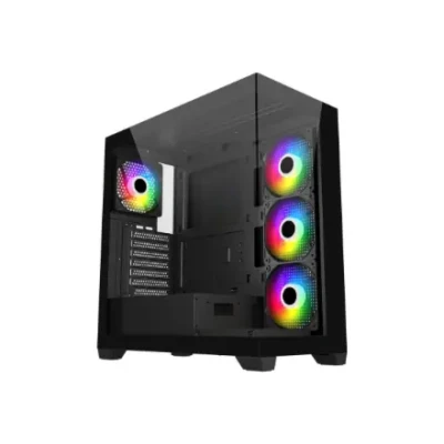 FSP Kaste  |  M340-BA  |  Melna  |  Mid Tower  |  Barošanas avots iekļauts Nē