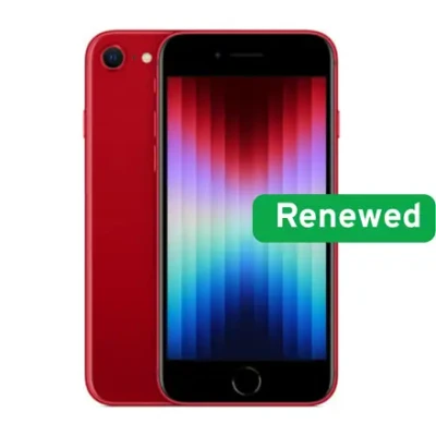 Apple Renew Grade B  |  iPhone SE (3. paaudze, 2022)  |  Sarkans  |  4.7 "  |  Retina HD  |  A15 Bionic  |  4 GB  |  64 GB  |  iOS