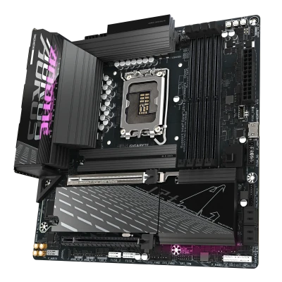 Gigabyte B860M AORUS ELITE WIFI6E  |  Procesora ģimene Intel  |  Procesora sockets LGA1851  |  DDR5  |  Atbalstītās cietā diska interfeisa SATA, M.2  |  SATA savienotāju skaits 4