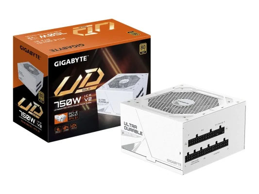 Gigabyte Barošanas avots  |  UD750GM PG5 V2 ICE  |  750 W