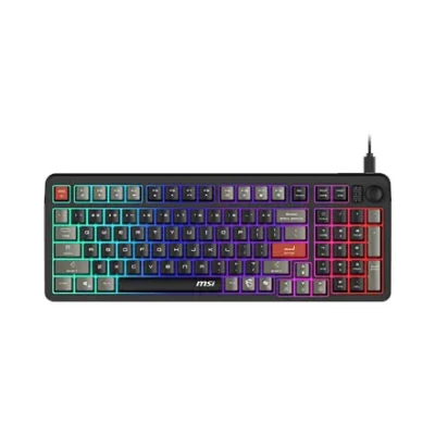 MSI FORGE GK110 US  |  Игровая клавиатура  |  Проводная  |  США  |  Черный  |  USB 2.0  |  Мембранная