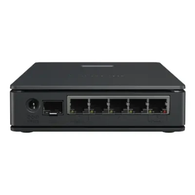 MikroTik hAP ax S AX3000 Router  |  Wi-Fi 6  |  2.4 GHz, 5 GHz  |  Gigabit Ethernet  |  5× RJ-45  |  1× SFP