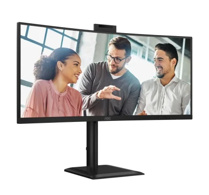 AOC  |  CU34E4CW  |  34 "  |  VA  |  UWQHD  |  120 Hz  |  4 ms  |  3440 x 1440 pixels  |  350 cd / m²  |  HDMI ports quantity 2  |  Black