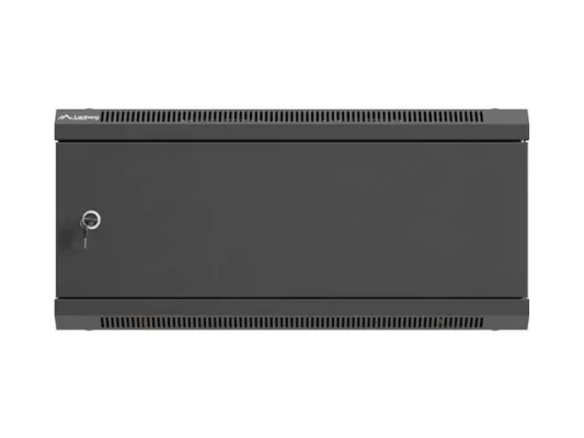 Lanberg Wall mounted installation cabinet 19" 4U 600X600  |  WF01-6604-00B  |  Black