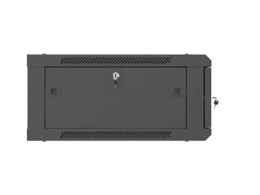 Lanberg Wall mounted installation cabinet 19" 4U 600X600  |  WF01-6604-00B  |  Black
