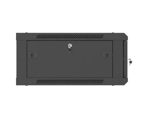 Lanberg Wall mounted installation cabinet 19" 4U 600X600  |  WF01-6604-23B  |  Black