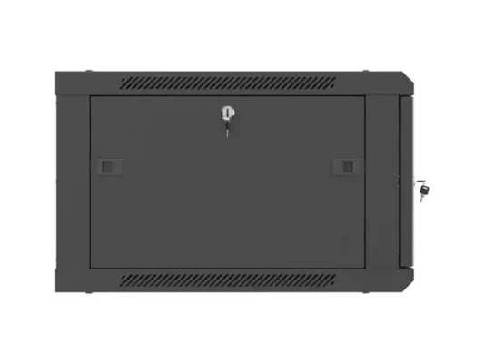 Lanberg Wall mounted installation cabinet 19" 6U 600X600  |  WF01-6606-23B  |  Black