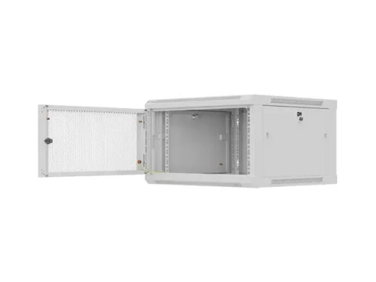 Lanberg Wall mounted installation cabinet 19" 9U 600X600  |  WF01-6606-23S  |  Grey