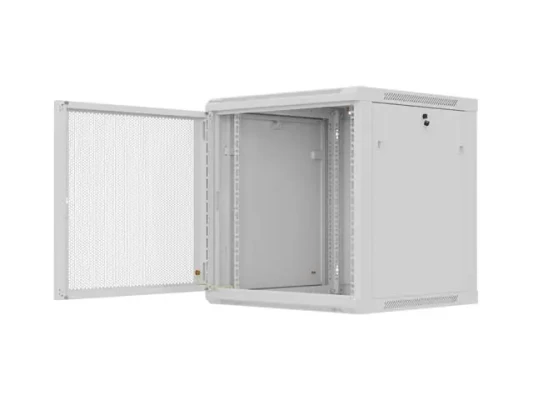 Lanberg Wall mounted installation cabinet 19" 12U 600X600  |  WF01-6612-23S  |  Grey