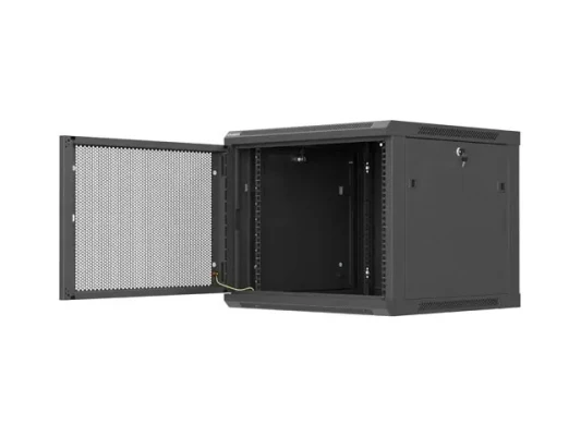 Lanberg Wall mounted installation cabinet 19" 9U 600X600  |  WF01-6609-23B  |  Black
