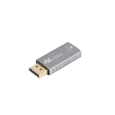 Lanberg Displayport (M) to HDMI (F) Adapter 4K, Silver  |  AD-DP-HD-01