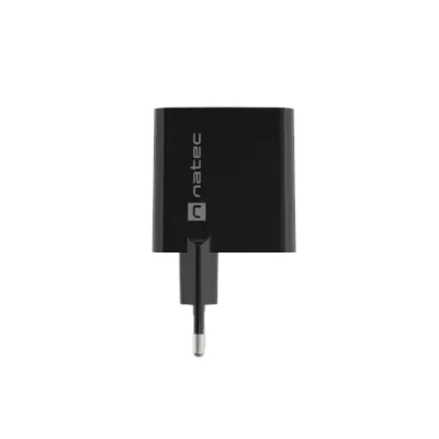 Natec Ribera USB Charger, 1x USB-A, 1x USB-C, 45 W  |  NUC-2143