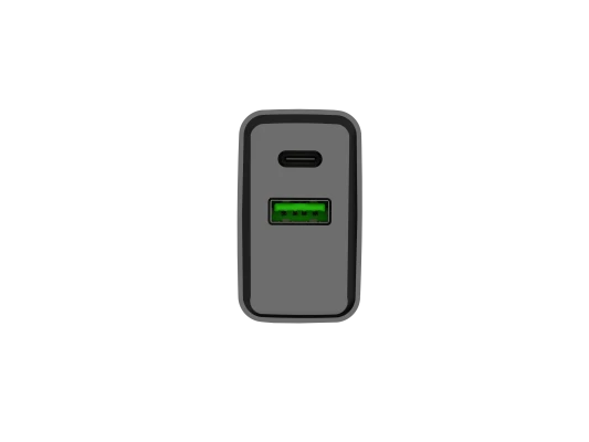 Natec Ribera USB Charger, 1xUSB-A, 1x USB-C, 20 W  |  NUC-2062