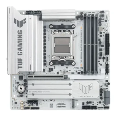 Asus TUF GAMING B850M-PLUS WIFI7 W  |  Procesoru ģimene AMD  |  Procesora slots AM5  |  DDR5  |  Atbalstītās cietā diska interfeisi SATA, M.2  |  SATA savienotāju skaits 4