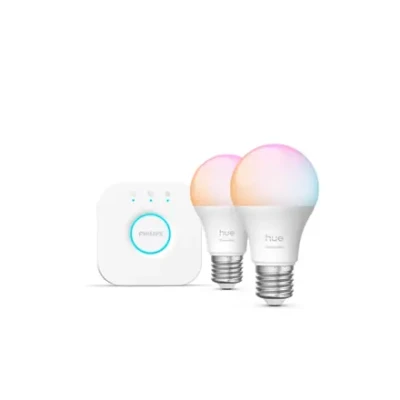 Philips Hue E WCA 806 A60 E27 2kit EU  |  E27  |  8 W  |  16 million colours, White and colour light