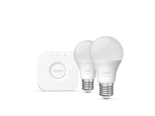 Philips Hue E WCA 806 A60 E27 2kit EU  |  E27  |  8 W  |  16 million colours, White and colour light