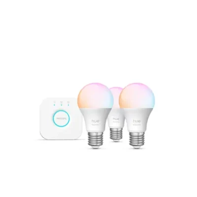 Philips Hue E WCA 806 A60 E27 3kit EU  |  E27  |  8 W  |  16 million colours, White and colour light
