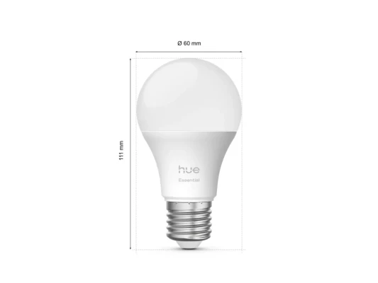 Philips Hue E WCA 806 A60 E27 3kit EU  |  E27  |  8 W  |  16 million colours, White and colour light