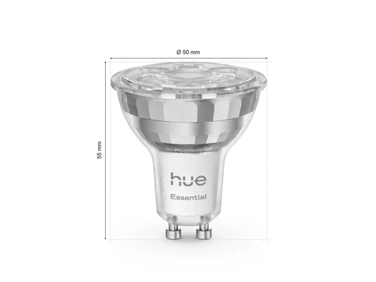 Philips Hue E WCA 345 GU10 3kit SW EU  |  GU10  |  4.7 W  |  16 miljoni krāsu, baltā un krāsainā gaismā