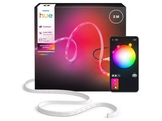 Philips Hue Flux Lightstrip for outdoor use, 5 m  |  30 W