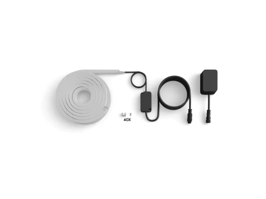Philips Hue Neon Lightstrip for outdoor use, 10 m  |  30 W  |  Bluetooth, Zigbee
