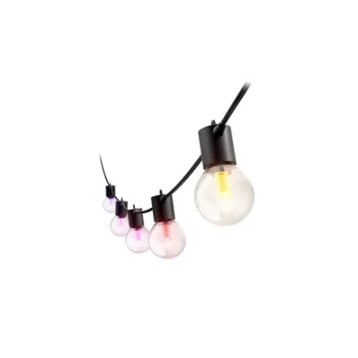 Philips Hue Festavia Globe Outdoor Fairy Lights, 21 m  |  30 W