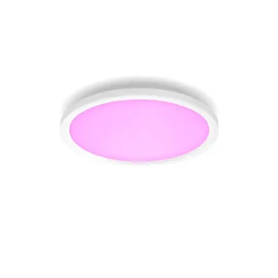 Philips Hue Surimu round panel light, 39.5 cm  |  Bluetooth, Zigbee