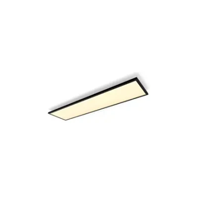 Philips Hue Aurelle rectangular panel light, Black, 120 x 30 cm  |  2200-6500 Hue White Ambiance