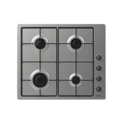 Candy  |  Built-in Gas Hob  |  CHW6LBX / 4U2  |  4 Burners  |  Rotary Controls  |  Stainless Steel