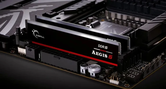 G.Skill  |  Aegis 5  |  16 GB  |  DDR5  |  6000 MHz  |  CL36