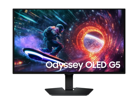 Samsung  |  LS27FG500SUXEN  |  27 "  |  OLED  |  QHD  |  16:9  |  180 Hz  |  0.03 ms  |  2560 x 1440 pikseļi  |  200 cd / m²  |  HDMI portu skaits 1  |  Melns