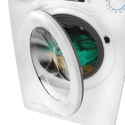 Candy Washing machine  |  CO4 374TWM6 / 1-S  |  Energy efficiency class A  |  Front loading  |  Washing capacity 7 kg  |  1300 RPM  |  Depth 45.4 cm  |  Width 60 cm  |  Display  |  4-digit  |  Direct drive  |  Wi-Fi  |  White
