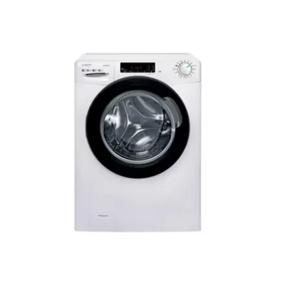 Candy Washing Machine  |  CSS 127TWB5 / 1-S  |  Energy efficiency class A  |  Front loading  |  Washing capacity 7 kg  |  1200 RPM  |  Depth 54 cm  |  Width 60 cm  |  Display  |  2-digit  |  Steam function  |  White