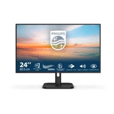 Philips  |  24E1N1200A / 00  |  23.8 "  |  IPS  |  16:9  |  120 Гц  |  4 мс  |  1920 x 1080 пикселей  |  300 кд / м²  |  Количество HDMI портов 1  |  Черный