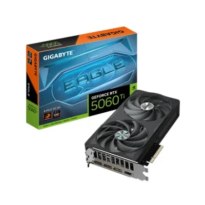 Gigabyte GeForce RTX 5060 Ti EAGLE OC 8G  |  NVIDIA  |  8 GB  |  GeForce RTX 5060 Ti  |  GDDR7  |  HDMI ports quantity 1  |  PCI-E 5.0