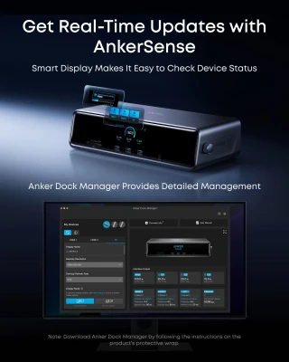 Anker Prime Charging Docking Station 140W, Gray