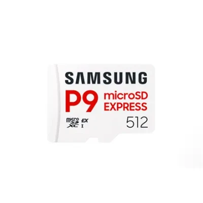 Samsung P9 Express  |  512 GB  |  microSD  |  Flash memory class U3, V30, A1
